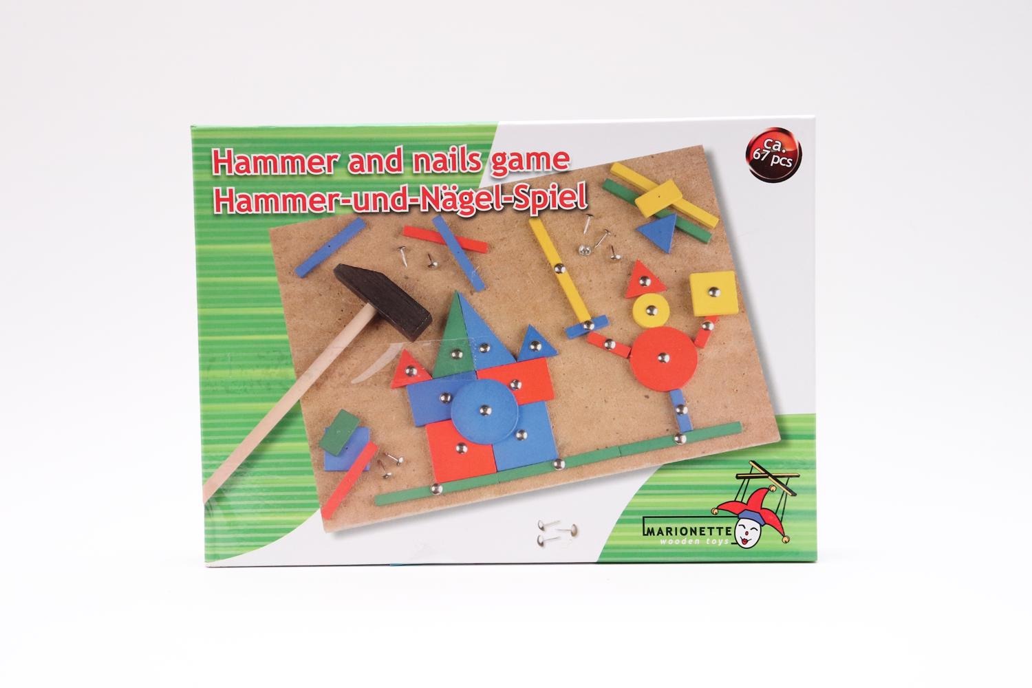 Hammer and nails game Hamertje Tik edukleuteroutlet