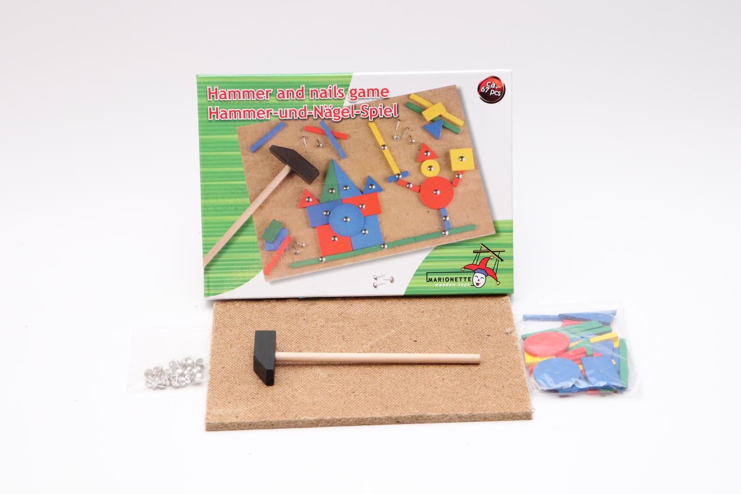 Hammer and nails game Hamertje Tik edukleuteroutlet