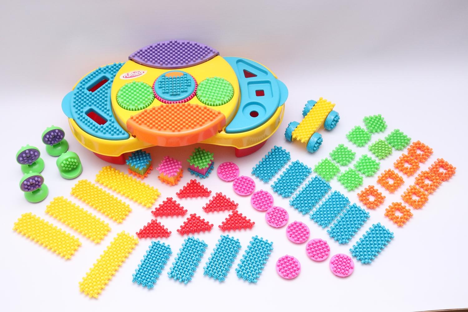Automatisering stel je voor Kerel playskool speeltafel met blokken - Grove motoriek / Blokken -  edukleuter-outlet