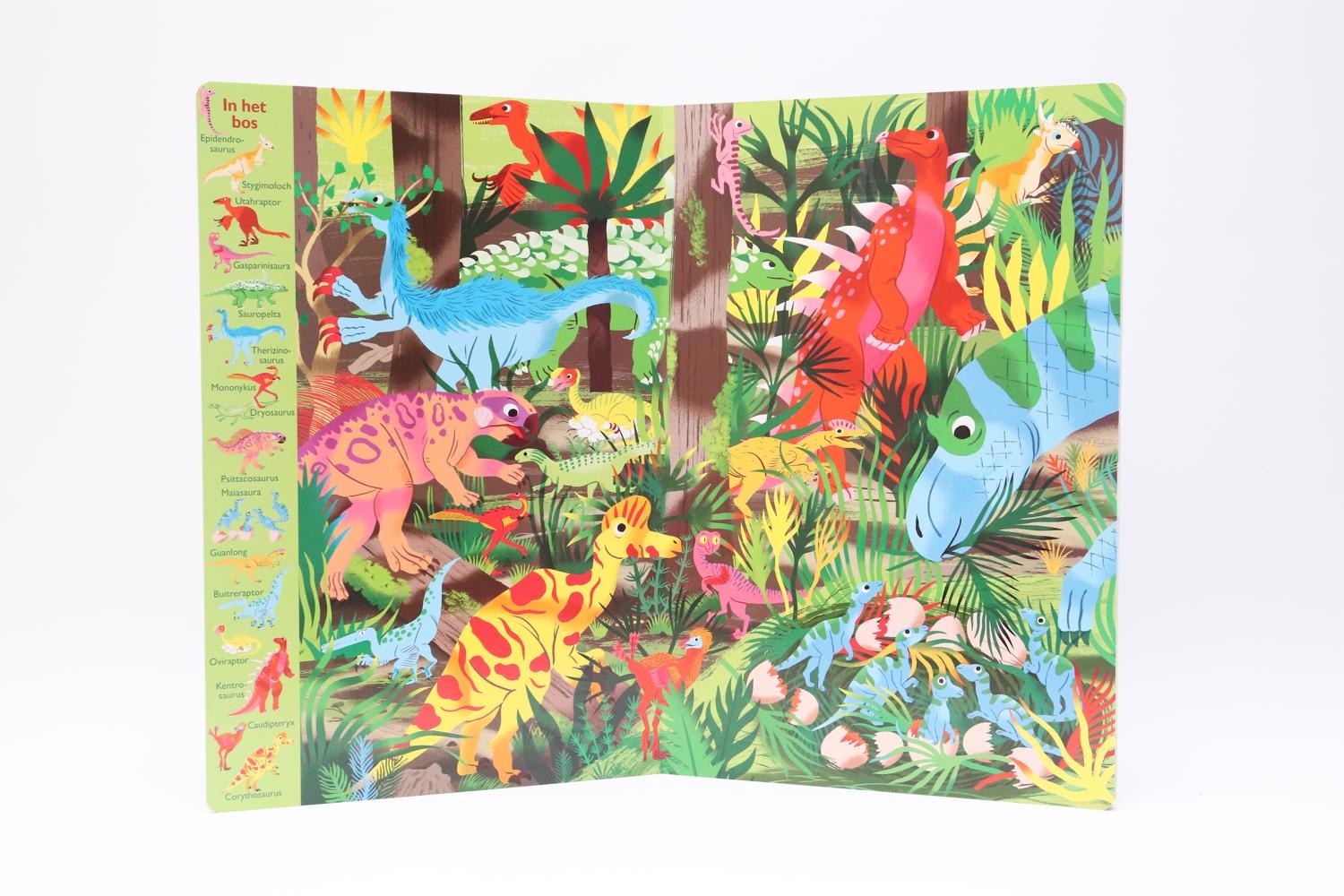 Nieuw - mijn groot reis om de wereld dino's zoekboek - Boeken