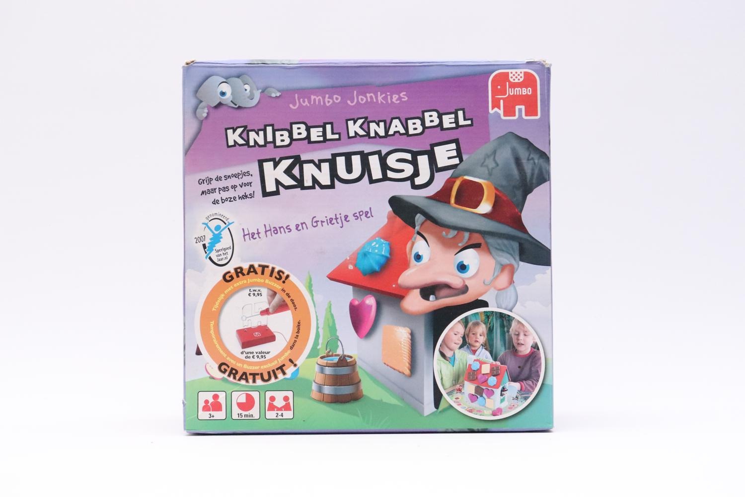 Spel Knibbel Knabbel Knuisje, het snoepjesspel van Hans & Grietje