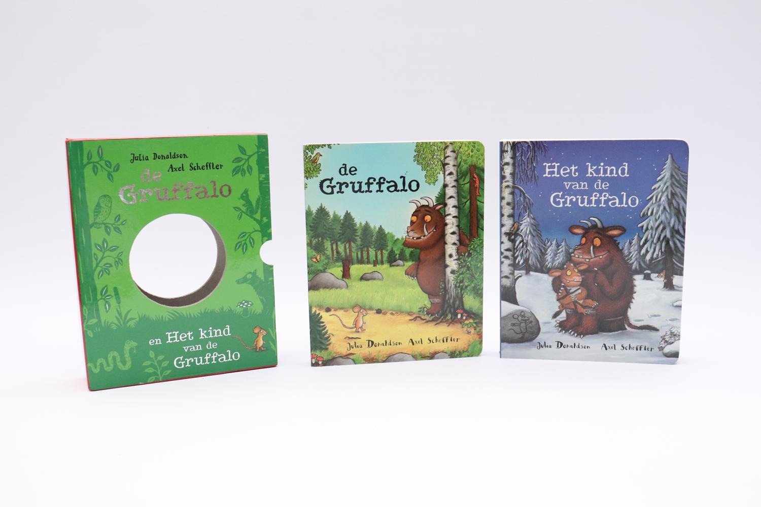 De Gruffalo: Het kind van de Gruffalo kartonboekjes in cassette