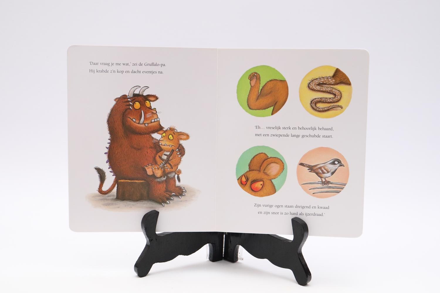 De Gruffalo: Het kind van de Gruffalo kartonboekjes in cassette