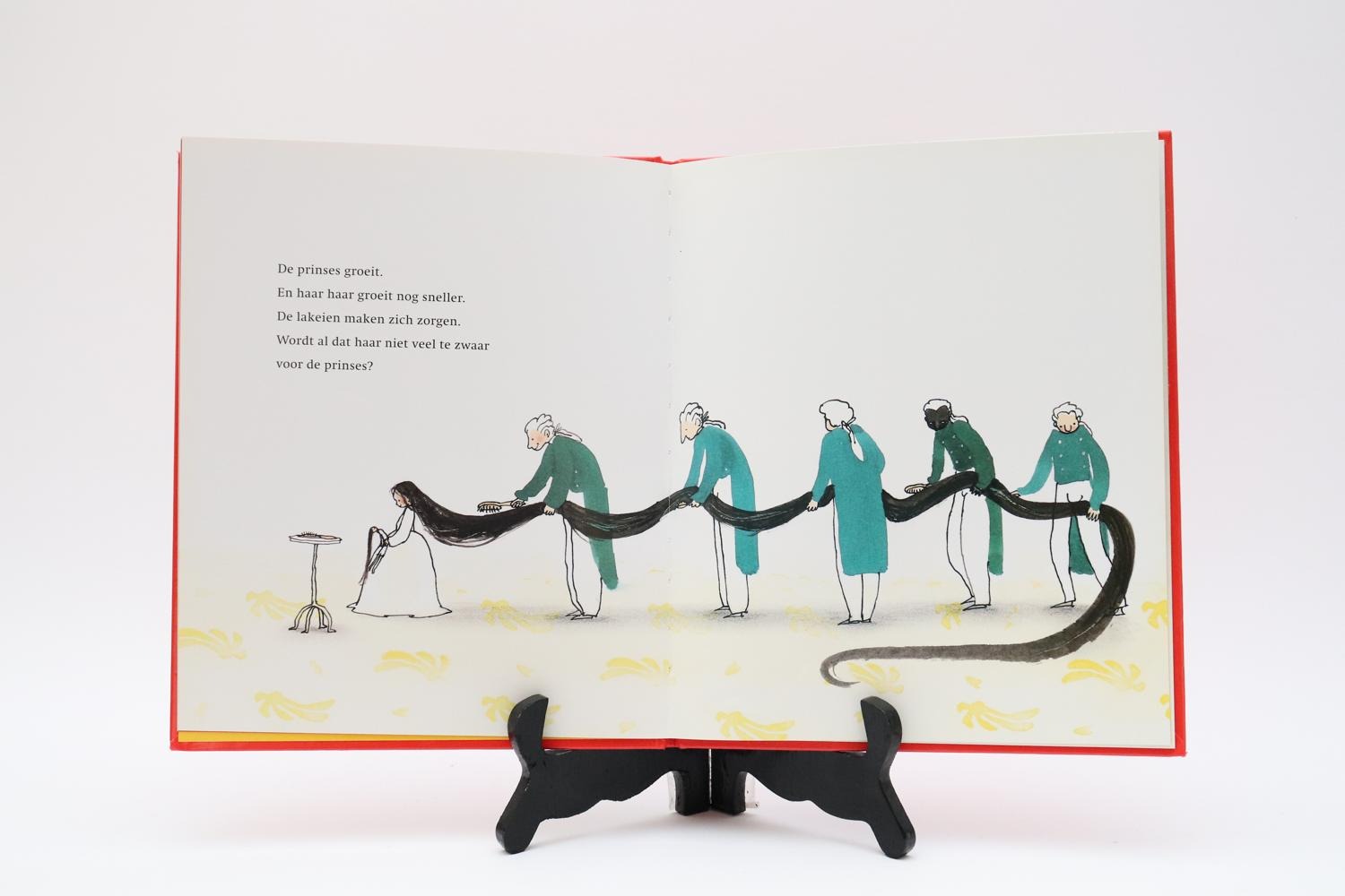 Boek de prinses met de lange haren - Boeken - edukleuter-outlet