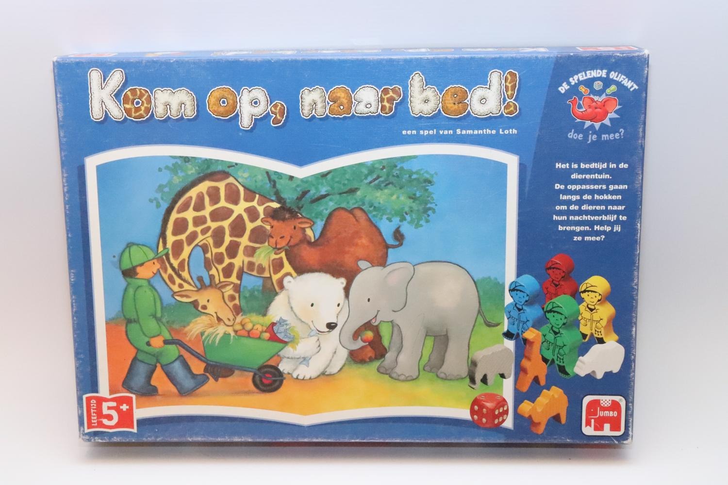 ziek stapel Beschaven Jumbo spel( de spelende olifant) kom op naar bed - Gezelschapsspelen -  edukleuter-outlet